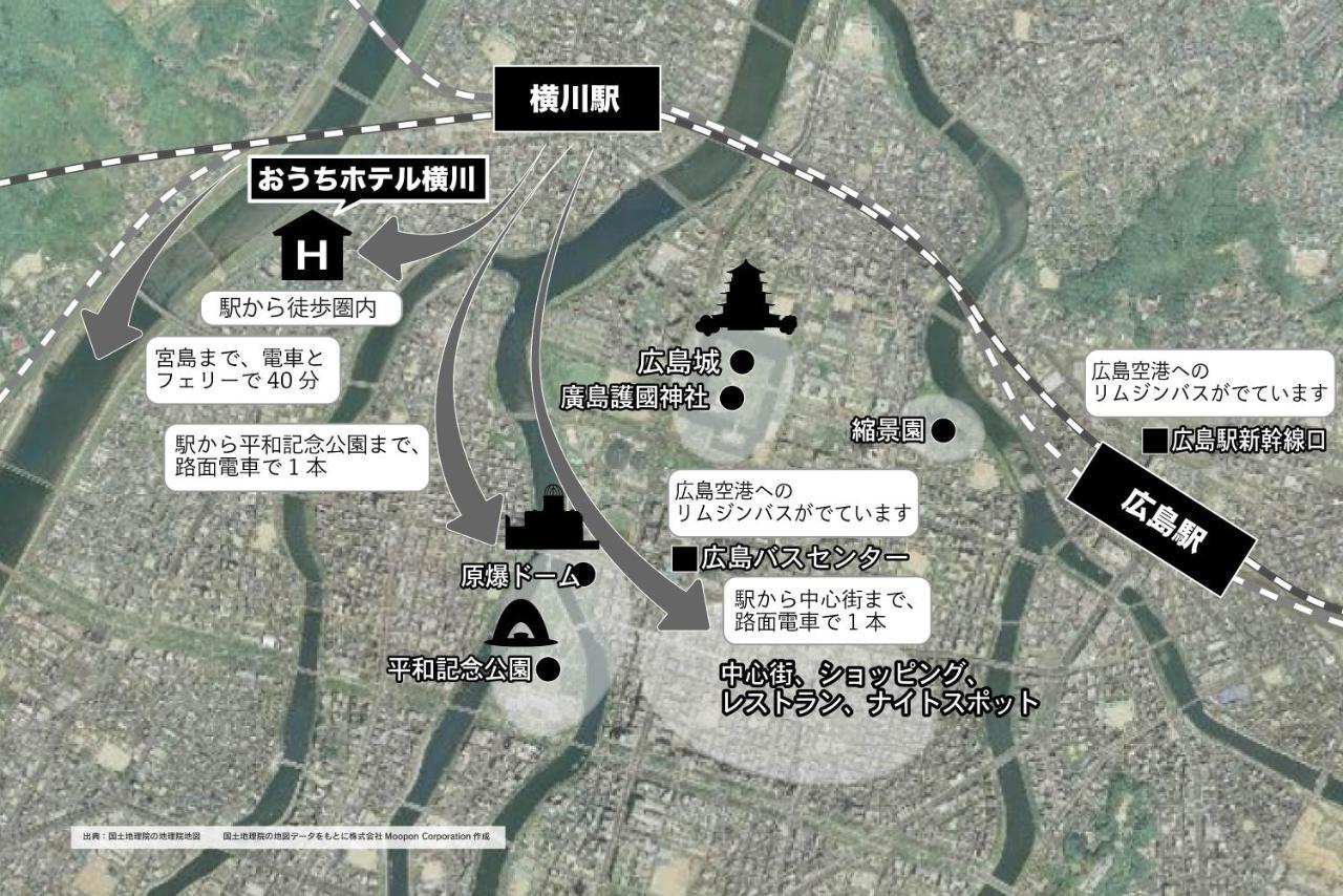 广岛com inn民宿 外观 照片
